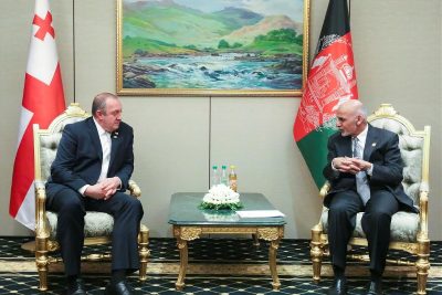 Վրաստանի և Աֆղանստանի նախագահները